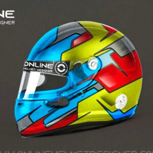 Custom helmet for Alain