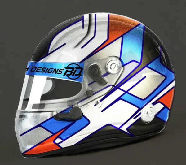 Helmet Design Template 04