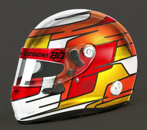 Helmet Design Template 09